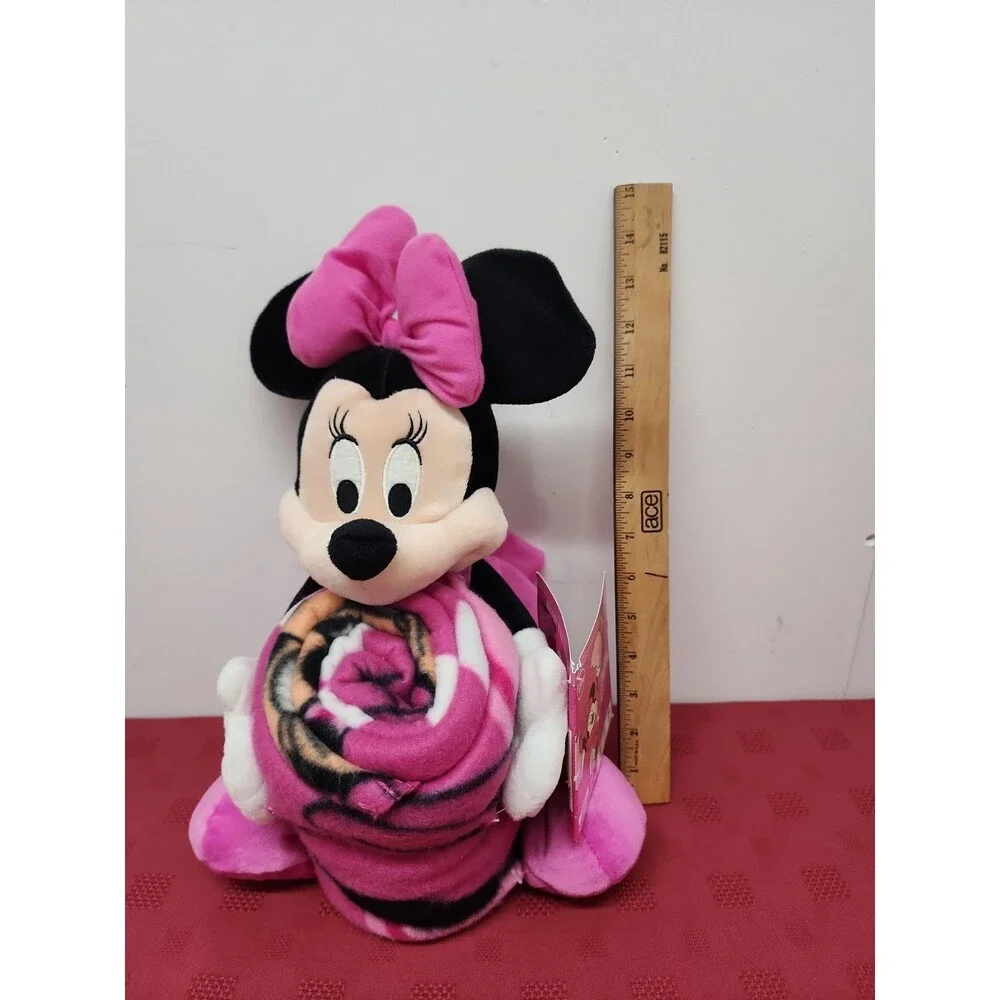Minnie Mouse Michigan State Throw And Pillow Set New With Tags Disney Spartans